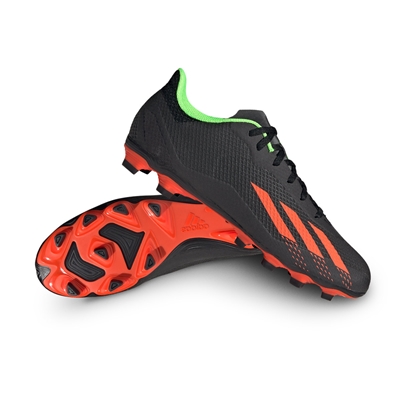 Adidas X Speedportal .4 FG Black Solar Red-ADULT