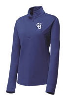 Womens Stretch 1/2 Zip Pullover