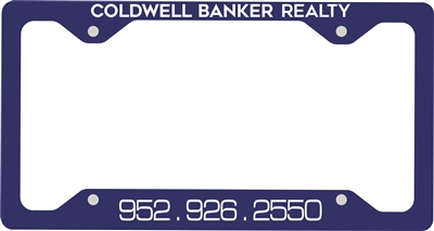 Coldwell License Plate Frame