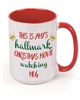 Custom Hallmark Movie Watching 15oz Mug