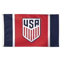 US Soccer DeluxeTeam Flag 5x3