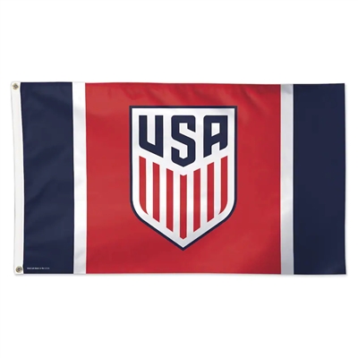 US Soccer DeluxeTeam Flag 5x3
