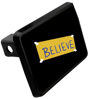 Ted Lasso Believe Trailer Hitch Cover (2" Post)