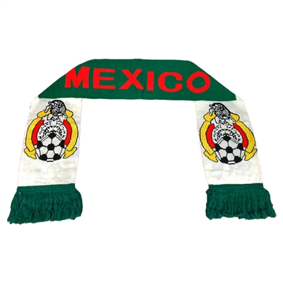 Mexico Logo Soccer Scarf