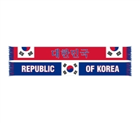 South Korea Soccer Scarf