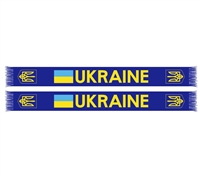 Ukraine Soccer Scarf