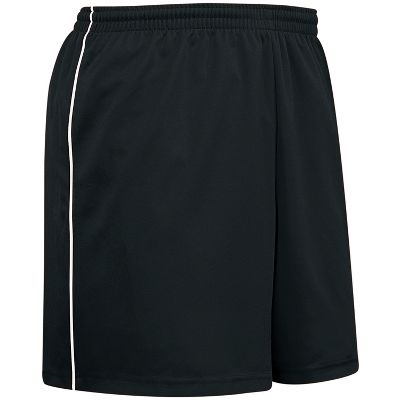 Pin Stripe Soccer Short Black