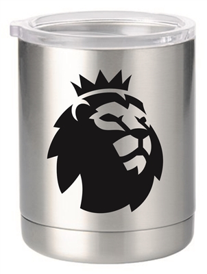 Premier League 10oz Stainless Steal Lowball