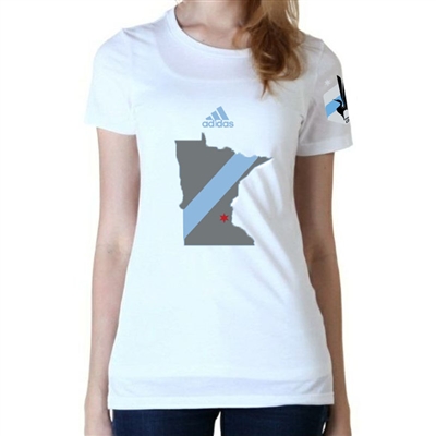 Minnesota United FC Adidas T-Shirt-WOMENS