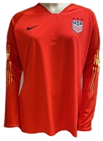 USA Women's Nike Gardien II Top-Orange  BOGO 50% OFF IN-STORE