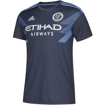 Men's New York City FC adidas Gray 2018 Secondary Replica Jersey-ADULT  BOGO 50% OFF IN-STORE