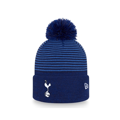 Tottenham Hotspur F.C New Era Stripe Pom Beanie