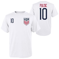 US Soccer USMNT Pulisic Number 10 Tee-YOUTH