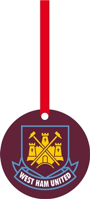 West Ham Christmas Ornament