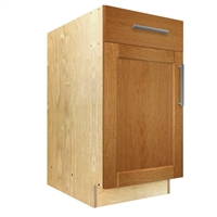 1 door and 1 drawer base cabinet