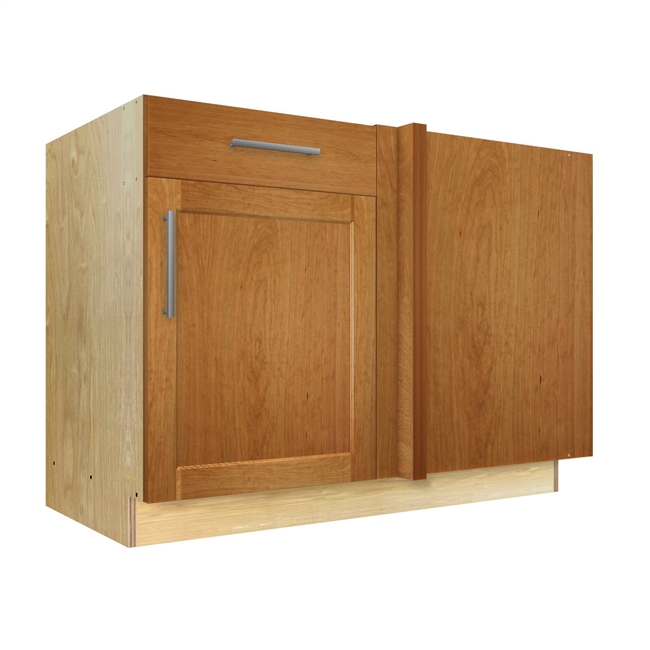 1 door 1 drawer blind corner base cabinet (RIGHT side hinged with integrated filler)