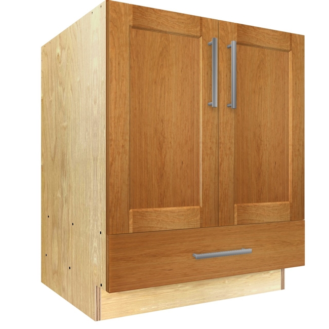 2 door 1 drawer base cabinet (drawer at bottom of cabinet)