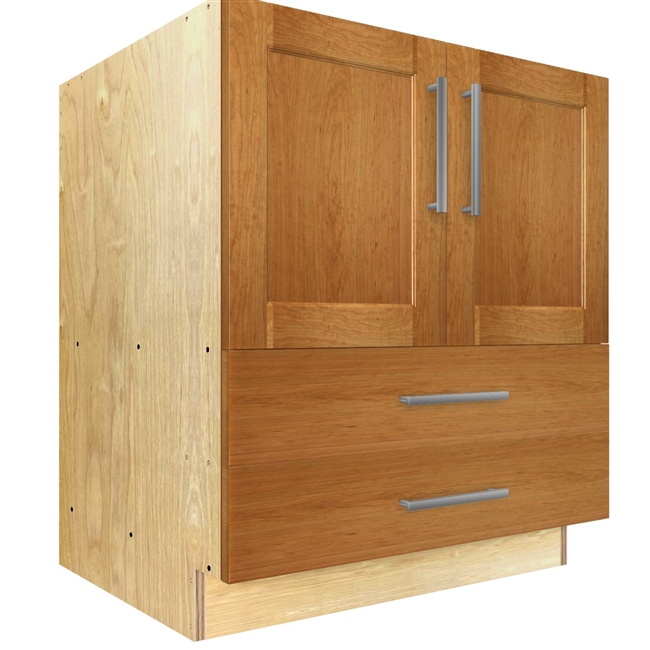 2 door and 2 bottom drawers base cabinet