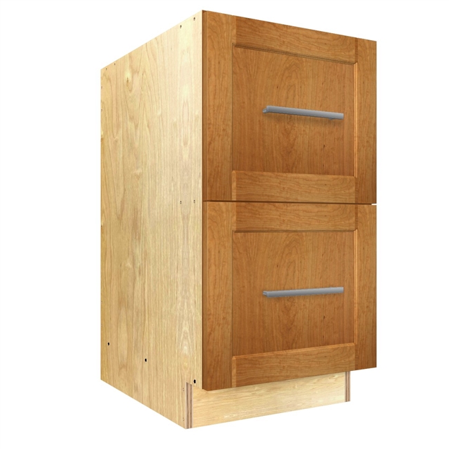 2 drawer base cabinet