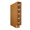 Wine Cubby base cabinet with FIXED shelves (interior will the match wood type and finish chosen for the face of the cabinet)
