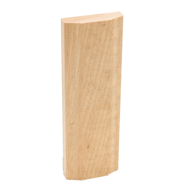 WOOD SAMPLE- maple hard white (CHESTNUT)
