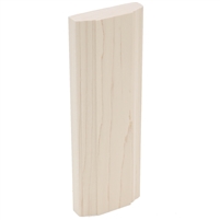 WOOD SAMPLE- maple hard white (RAW)