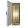 1 door WARDROBE closet tall cabinet (closet rod behind door)