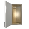 1 door WARDROBE closet wall cabinet (closet rod behind door)