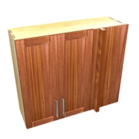 2 door blind corner wall cabinet (RIGHT side hinged with integrated filler)