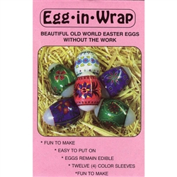 Egg-In-Wrap, Series II - Polish Design Egg Sleeves - Set of 12