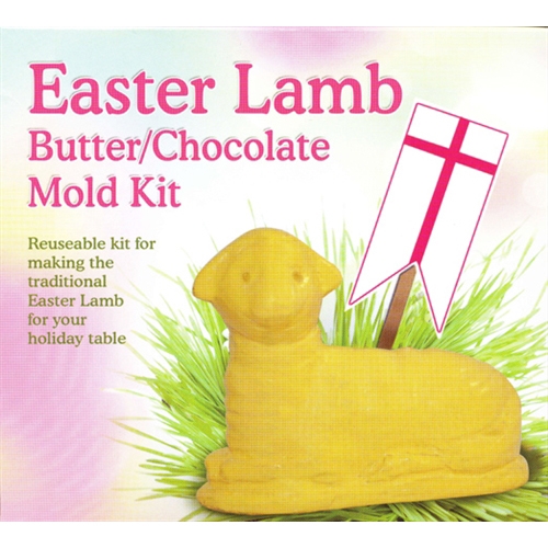 Polish Art Center Easter Lamb Butter Chocolate Mold Kit