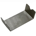 Great for protecting the tool/ tips!  Made In heavy guage stainless steel with rubber feet.  Size is approx 4.5" x 2" x 1.25"