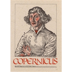 Better known to the western world as Nicolaus Copernicus, the great Polish astronomer formulated the heliocentric theory of the solar system. This work, published in 1543, was called De Revolutionibus Orbium Coelestium Libri Sex, -On the Revolutions of th