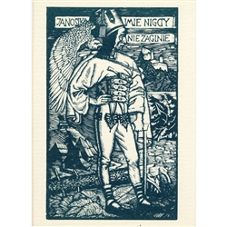 The subjects of these bold, energetic prints were the proud and fiercely independent mountain people attired in rich folk dress. Skoczylas engraved scenes of their unique customs, feats of daring, and legends of the fearless outlaw, Janosik.