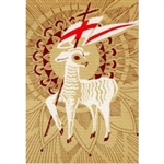 Easter Lamb Greeting Card