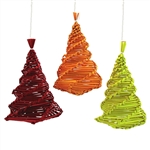 Decorate your home with a little bit of Polish folk art. These straw decorations are made entirely by hand by a single family from the Lublin area where ornaments made of straw is an old tradition. Colors vary and the latest batch are all one solid color