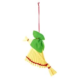 Straw Ornament Witch - Czarownica