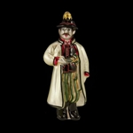 Lowicz Man Glass Ornament