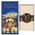 Nativity Christmas card filled with a packet of oplatki wafers. These cards all feature the Nativity scene and a "Merry Christmas and Happy New Year" greeting in English.  Inside greeting "...A Blessed Christmas with Love, Peace and Happiness in the New Y