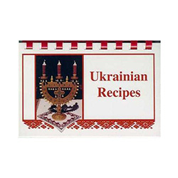 Features authentic recipes plus illustrations of egg designs from Luba Perchyshyn of the Ukrainian Gift Shop.  Recipes include hot punch, vanilla babka, fresh tomato and melon soup, braised carrots with scallions, meat pies with butter and onion sauce, an