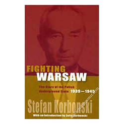Fighting Warsaw is an extraordinary human story. Stefan Korbonski, the leader of the Polish Underground State, portrays the years of the German occupation during the Second World War, and the beginning of anti-Soviet underground activities thereafter.