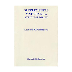 Although designed primarily for use with Oscar Swan's First Year Polish the material in this workbook can also be used with other Polish textbooks. Part I, Alphabet and Phonetics, has a systematic presentation of the Polish alphabet, notes on phonetics, a