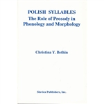 Polish Syllables is the first comprehensive study of the role that syllable structure plays in the phonology and morphology of a Slavic language.
