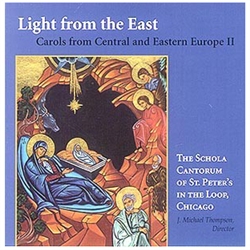 Carols from Poland, Slovakia, Croatia, Hungary, Ukraine, Latvia, Russia, the Czech Republic, Moravia, Slovenia, and Romania are sung in English! The written text is included.