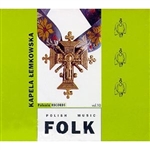 Music from the mountain region between Poland and Ukraine. The Lemko people could be considered the Ukrainian equivalent of Polish Gorale. No booklet or text other than a song list is included. Recorded at Polish Radio Rzeszow on December 6th, 1998.
