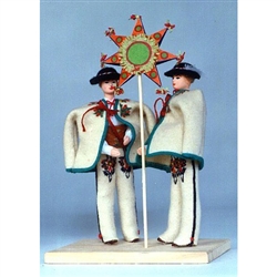 Polish Regional Doll: Mountaineers with Christmas Eve Star