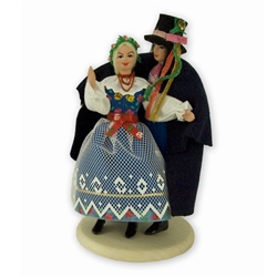 Polish Regional Doll: Pszczynska Couple