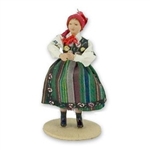 Lowiczanka Woman Traditional Polish Doll