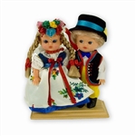 Slask Couple Baby Style Polish Dolls - Small