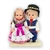 Rzeszow Pair Baby Style Dolls - Small